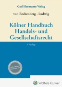 Cover-Bild zum Titel 'Kölner Handbuch Handels- und Gesellschaftsrecht' von ''