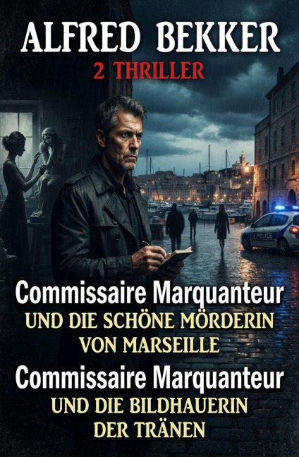 2 Thriller: ¿Commissaire Marquanteur und die schöne Mörderin von Marseille / und die Bildhauerin der Tränen - Alfred Bekker