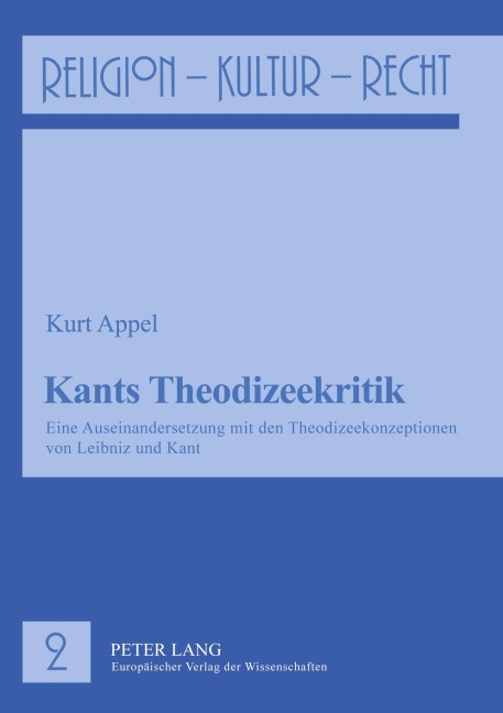 Kants Theodizeekritik - Kurt Appel
