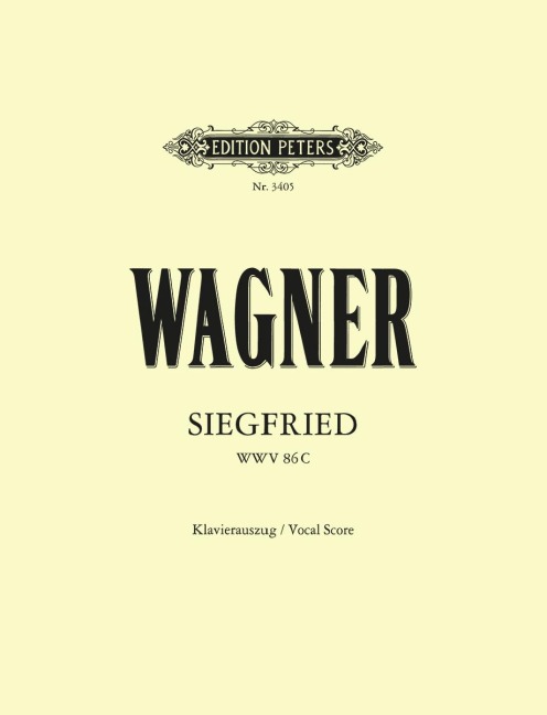Siegfried (Oper in 3 Akten) WWV 86 C - Richard Wagner
