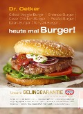 Cover-Bild zum Titel 'heute mal Burger!' von 'Oetker'
