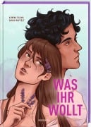 Cover-Bild zum Titel 'Was ihr wollt - die Graphic Novel nach William Shakespeare' von 'Alwina Calma, William Shakespeare'
