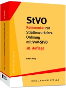 Cover-Bild zum Titel 'StVO-Kommentar zur Straßenverkehrs-Ordnung mit VwV-StVO' von 'Armin Karg'