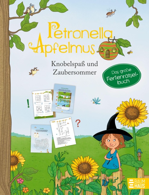Petronella Apfelmus - Knobelspaß & Zaubersommer. Das große Ferien-Rätselbuch - Sabine Städing