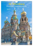 Cover-Bild zum Titel 'St. Petersburg - Russische Ostseemetropole (Wandkalender 2027 DIN A4 hoch), CALVENDO Monatskalender' von 'Pixs:Sell'