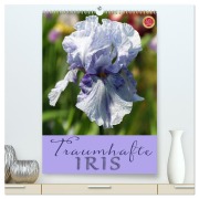 Cover-Bild zum Titel 'Traumhafte Iris (hochwertiger Premium Wandkalender 2026 DIN A2 hoch), Kunstdruck in Hochglanz' von 'Martina Cross'