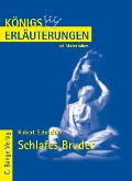 Cover-Bild zum Titel 'Schlafes Bruder von Robert Schneider. Textanalyse und Interpretation.' von 'Robert Schneider'