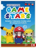 Cover-Bild zum Titel 'Gefeierte Gamestars häkeln' von 'Dana Hube'