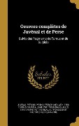 Cover-Bild zum Titel 'Oeuvres complètes de Juvénal et de Perse' von ''