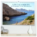 Les Calanques, der Nationalpark vor den Toren Marseilles (hochwertiger Premium Wandkalender 2025 DIN A2 quer), Kunstdruck in Hochglanz - Monika Teusch
