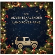Cover-Bild zum Titel 'Der Adventskalender für Land Rover-Fans' von 'Linus Schmitz'