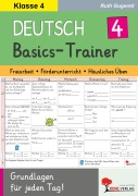 Cover-Bild zum Titel 'Deutsch-Basics-Trainer / Klasse 4' von 'Ruth Gugerell'