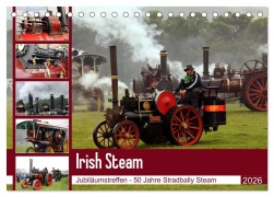 Cover-Bild zum Titel 'Irish Steam - 50. Dampftreffen in Stradbally (Tischkalender 2026 DIN A5 quer), CALVENDO Monatskalender' von ''
