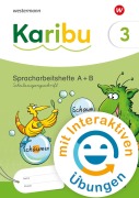 Cover-Bild zum Titel 'Karibu. Spracharbeitshefte 3 Schulausgangsschrift mit interaktiven Übungen' von ''