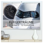 Cover-Bild zum Titel 'Fliegerträume: 12 Monate, 12 Flugzeuge (hochwertiger Premium Wandkalender 2026 DIN A2 quer), Kunstdruck in Hochglanz' von 'Jan Schönwälder'