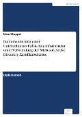 Cover-Bild zum Titel 'Implementierung einer Unternehmens-Public-Key-Infrastruktur unter Verwendung der Microsoft Active Directory Zertifikatsdienste' von 'Uwe Stoppel'