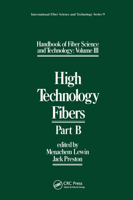 Handbook of Fiber Science and Technology Volume 2 - 
