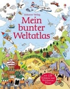 Cover-Bild zum Titel 'Mein bunter Weltatlas' von 'Alex Frith'