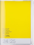 MARK'S 2024/2025 Taschenkalender A5 vertikal, COLORS // Yellow - 