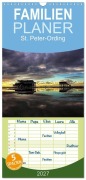 Cover-Bild zum Titel 'Familienplaner 2027 - St. Peter-Ording mit 5 Spalten (Wandkalender, 21 x 45 cm) CALVENDO' von 'Peter Schürholz'