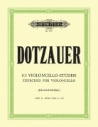 Cover-Bild zum Titel '113 Violoncello-Etüden - Heft 2: Nr. 35 - 62' von 'Justus Johann Friedrich Dotzauer'