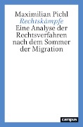 Cover-Bild zum Titel 'Rechtskämpfe' von 'Maximilian Pichl'