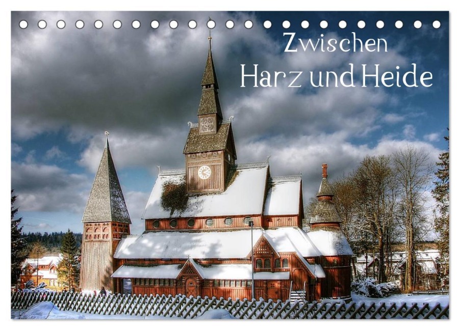 Zwischen Harz und Heide (Tischkalender 2026 DIN A5 quer), CALVENDO Monatskalender - Kordula Uwe Vahle