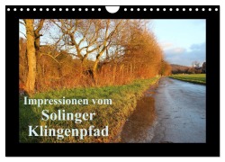 Cover-Bild zum Titel 'Impressionen vom Solinger Klingenpfad (Wandkalender 2026 DIN A4 quer), CALVENDO Monatskalender' von 'Dorothee Bauch'