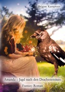 Cover-Bild zum Titel 'Amanda - Jagd nach den Drachensteinen' von 'Brigitte Kemptner'