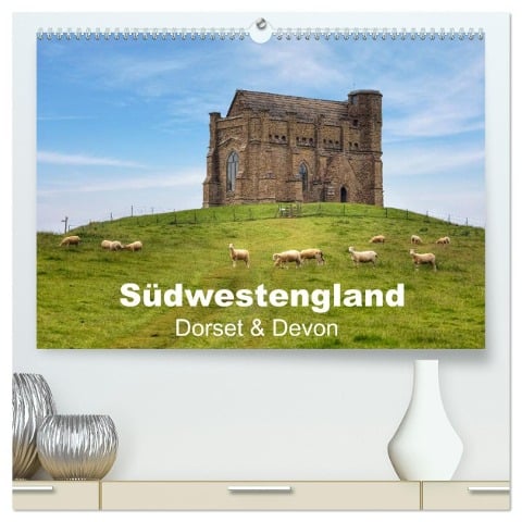 Südwestengland - Dorset & Devon (hochwertiger Premium Wandkalender 2025 DIN A2 quer), Kunstdruck in Hochglanz - Joana Kruse