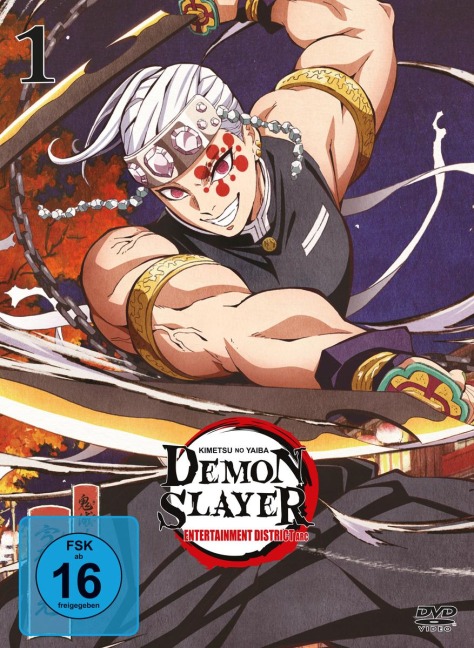 Demon Slayer: Kimetsu no Yaiba - Entertainment District Arc - Vol.1 - [DVD] - Tanjiro - Hanae Kamado