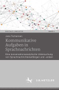 Cover-Bild zum Titel 'Kommunikative Aufgaben in Sprachnachrichten' von 'Jana Tschannen'