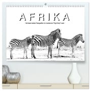 Cover-Bild zum Titel 'AFRIKA - Schwarz-weiss Fotografien im modernen "High Key" Look (hochwertiger Premium Wandkalender 2027 DIN A2 quer), Kunstdruck in Hochglanz' von 'Robert Styppa'