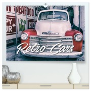 Cover-Bild zum Titel 'Retro Cars (hochwertiger Premium Wandkalender 2026 DIN A2 quer), Kunstdruck in Hochglanz' von 'Gerd Matschek'
