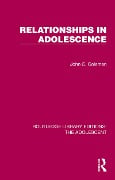 Cover-Bild zum Titel 'Relationships in Adolescence' von 'John C. Coleman'