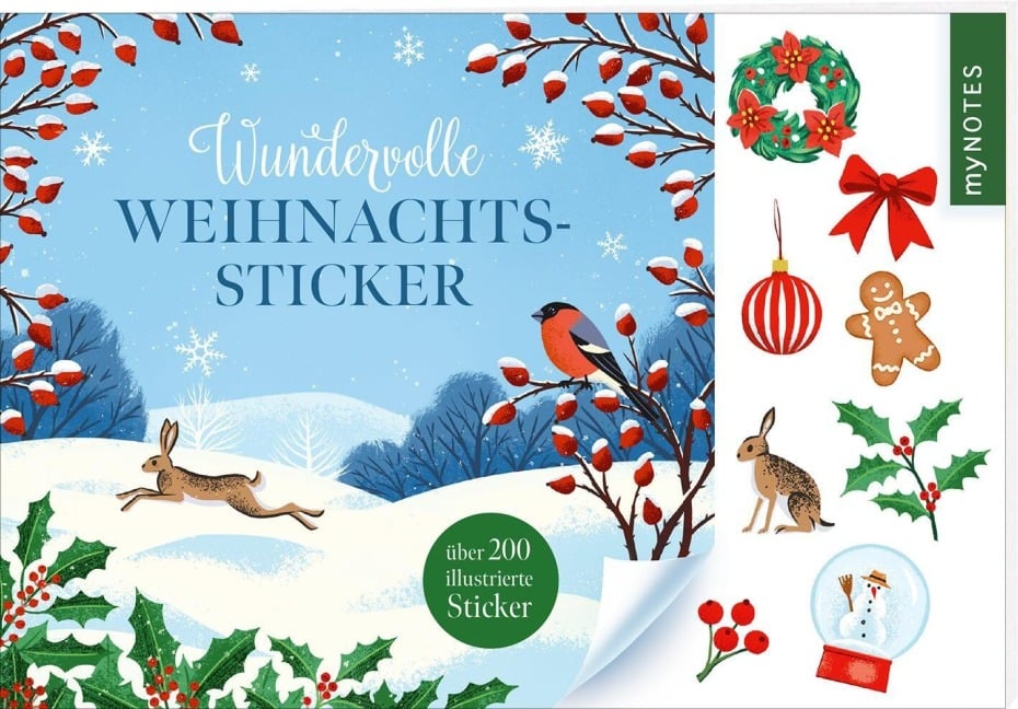 Wundervolle Weihnachtssticker - 