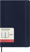 Cover-Bild zum Titel 'Moleskine 12 Monate Tageskalender 2027, Large/A5, 1 Tag = 1 Seite, Weicher Einband, Saphir' von ''