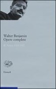 Cover-Bild zum Titel 'Scritti 1923-1927' von 'Walter Benjamin'