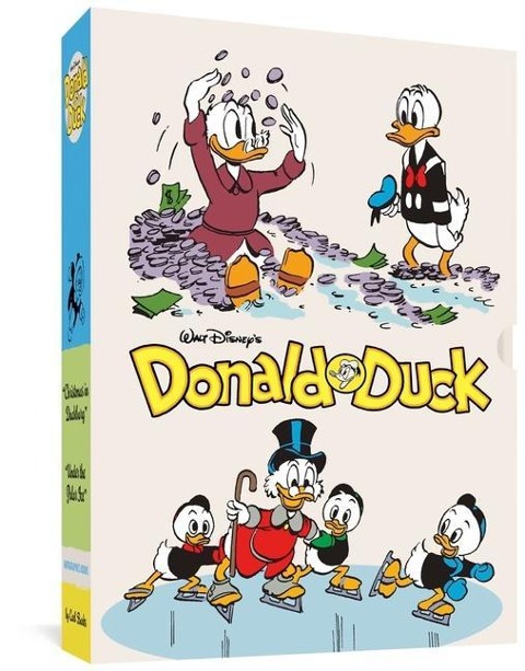 Walt Disney's Donald Duck Gift Box Set Christmas in Duckburg & Under the Polar Ice - Carl Barks