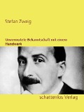 Cover-Bild zum Titel 'Unvermutete Bekanntschaft mit einem Handwerk' von 'Stefan Zweig'