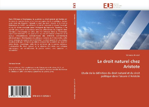 Le droit naturel chez Aristote - Vanessa Arviset