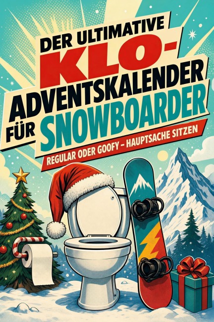 Der ultimative Klo-Adventskalender für Snowboarder - Finn Bauer