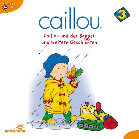 Caillou - Folgen 25-37: Caillou und der Bagger - 