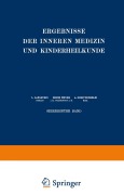 Cover-Bild zum Titel 'Ergebnisse der Inneren Medizin und Kinderheilkunde' von 'L. Langstein, Th. Brugsch, A. Schittenhelm, Erich Meyer'