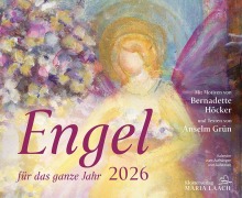 Cover-Bild zum Titel 'Engel für das ganze Jahr 2026' von 'Anselm Grün'