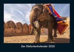 Cover-Bild zum Titel 'Der Elefantenkalender 2026 Fotokalender DIN A4' von 'Tobias Becker'