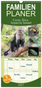 Cover-Bild zum Titel 'Familienplaner 2027 - Costa Rica - Tropische Tierwelt mit 5 Spalten (Wandkalender, 21 x 45 cm) CALVENDO' von 'Kevin Eßer'