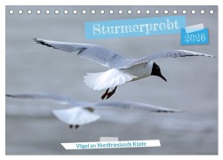 Sturmerprobt - Vögel an Nordfrieslands Küste (Tischkalender 2026 DIN A5 quer), CALVENDO Monatskalender - Gisela Braunleder