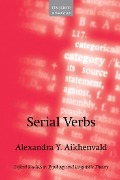 Serial Verbs - Alexandra Y Aikhenvald