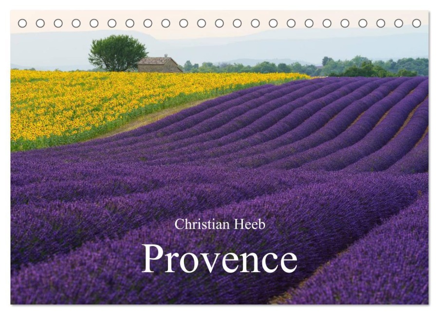 Provence von Christian Heeb (Tischkalender 2026 DIN A5 quer), CALVENDO Monatskalender - Christian Heeb